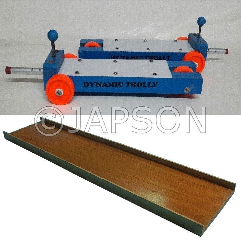 Dynamic Trolley with Track, Wooden Dynamic Trolley with Track, Wooden